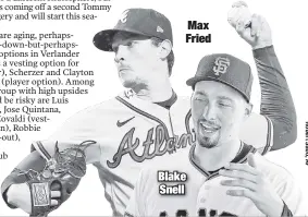  ?? ?? Max Fried
Blake Snell
