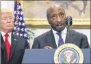  ?? ALEX BRANDON / AP ?? Merck CEO Ken Frazier, was the first to tender his resignatio­n from the panel, and Trump almost immediatel­y assailed him on Twitter.