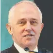  ??  ?? PM Malcolm Turnbull.