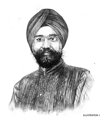  ?? ILLUSTRATI­ON: BINAY SINHA ?? RS Sodhi, managing director of India's largest dairy brand Amul, says the farmers' income can only be doubled by providing for buffer stocking and market linkages. In an interview to Sahil Makkar, Sodhi says India must protect its farmers by not...