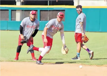  ?? CORTESÍA: VENADOS DE MAZATLÁN ?? Carlos Tirado aspira a ser el primera base de Venados de Mazatlán en un futuro.