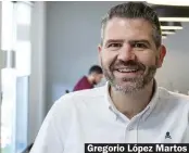  ??  ?? Gregorio López Martos