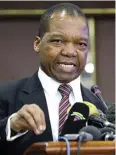  ??  ?? Dr Mangudya