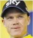  ?? BILD: SN/APA/EPA/LUDBROOK ?? Chris Froome muss nicht nur das Gelbe Trikot verteidige­n.