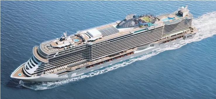  ??  ?? MSC Seaside