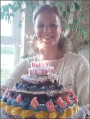  ??  ?? Sandra Bates from Kilmore celebrated her 50th birthday on May 16.
