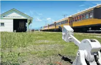  ?? PHOTO: ODT FILES ?? Contentiou­s move . . . Six heritage wooden carriages could be sold by Dunedin Railways.