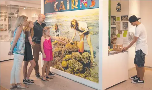  ??  ?? FAMILY AFFAIR: Over the next fortnight Cairns Museum will be offering a school holiday program for the first time.