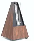  ?? AMAZON.COM ?? Mechanical metronomes like this Wittner model will play a leading role in Present Music's February concerts.