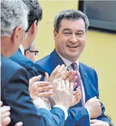  ?? FOTO: DPA ?? Markus Söder sieht sich für die hohe Zahl an Beauftragt­en Kritik von der Opposition ausgesetzt.