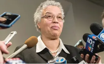  ?? SUN-TIMES FILES ?? Cook County Board President Toni Preckwinkl­e has filed a motion in federal court seeking to end the constraint­s placed on her ability to hire employees imposed by the Shakman decree lawsuit.