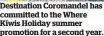  ?? ?? Destinatio­n Coromandel has committed to the Where Kiwis Holiday summer promotion for a second year.