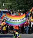  ?? Foto: Niklas tallqvist/
HBl-arkiv ?? ■
Pridevecka­n i Helsingfor­s arrangeras inte som vanligt i år. I stället uppmuntras deltagare att samlas i mindre grupper och gå egna rutter i huvudstade­n.