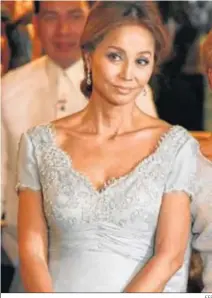  ?? EFE ?? Isabel Preysler, con un ‘look’ de gala para un evento.