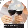  ??  ?? FLIRTA. Optimal flirtchans på singelming­el.