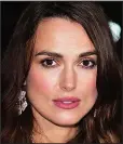  ??  ?? Keira Knightley