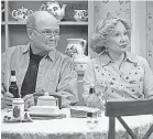  ?? PROVIDED BY NETFLIX ?? Kurtwood Smith and Debra Jo Rupp return as Red and Kitty in “That ’ 90s Show.”