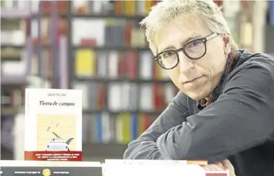  ?? CHUS MARCHADOR ?? David Trueba, en una de sus visitas a Zaragoza.