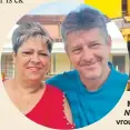  ??  ?? Mornay Thysse. Foto: Liezl vanNiekerk. INLAS: Mornay Thysse en sy vrou Lucinda.