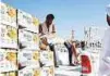  ??  ?? Five tonnes of pears donated to UAE Food Bank