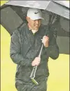  ?? AP ?? WET AND WILD: Brooks Koepka battled the elements in the final round of the British Open.