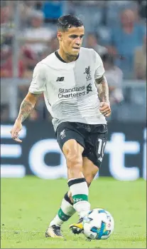  ?? FOTO: JA SIRVENT ?? Philippe Coutinho El Liverpool se mantiene firme