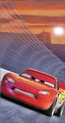  ??  ?? Nash (Margo Martindale). manage to tinge even the most Lightning McQueen returns in this enjoyable, family fun, third outing in the series.