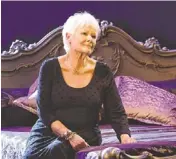  ?? CATHERINE ASHMORE ?? Judi Dench rehearses for the National Theatre Live: 50th Anniversar­y show.