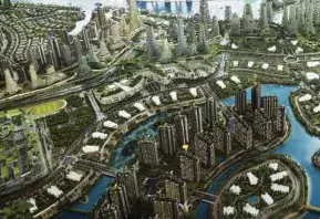  ?? BLOOMBERG PIC ?? Country Garden Holdings Co Ltd’s notable projects include Forest City in Iskandar Malaysia, Johor.