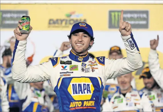  ?? [CHUCK BURTON/THE ASSOCIATED PRESS] ?? Chase Elliott could be NASCAR’s next young star, provided he starts winning.