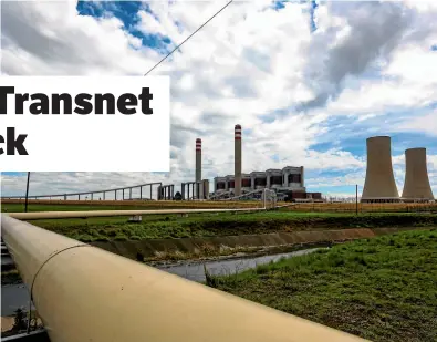  ??  ?? Majuba power station: Eskom and Transnet are at the forefront of the capital expenditur­e drive