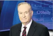  ?? Richard Drew Associated Press ?? FOX NEWS’ “The O’Reilly Factor” brought in estimated advertisin­g revenue of $69.8 million in 2016.