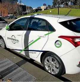  ??  ?? The Melbourne City Council provides car parks for car-share schemes, with vehicles bookable by the hour or day.