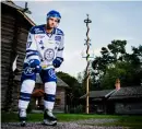  ?? ?? Jesper Ollas.
Foto: OLA AXMAN
Text: Göran Bolin • Källor: ”Årets ishockey” (Strömberg/Brunnhages förlag), eliteprosp­ects.com, ”Leksand så klart!” (av Lars Ingels) samt stats.swehockey.se