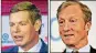  ??  ?? U.S. Rep. Eric Swalwell has dropped his campaign to be president while fellow California­n, billionair­e activist Tom Steyer, is expected to jump in.