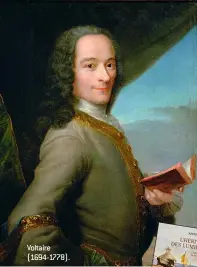  ??  ?? Voltaire (1694-1778).