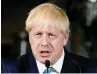  ??  ?? Boris Johnson.