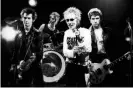  ?? Photograph: Virginia Turbett/Redferns ?? Sex Pistols in 1977 … from left, Sid Vicious, Paul Cook, Johnny Rotten and Steve Jones.