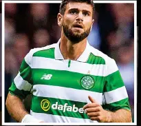  ??  ?? Chance of redemption: Motherwell is the latest loan stint for Ciftci as the striker has struggled to make an impact at parent club Celtic (inset) since signing in 2015