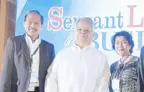  ??  ?? Estela Lopez, Criselda Lontok and Danny Dolor Renowned sculptor and Serviam servant leader Ramon Orlina, Philippine Investment Management Inc. president and CEO Ramon Del Rosario, Jr., Serviam lifetime trustee Bai delos Reyes.