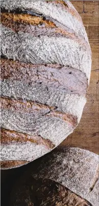  ??  ?? Proper sourdough costs more because the dough takes longer to rise than if made with baker’s yeast