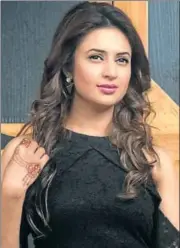  ??  ?? Divyanka says she has had encounters with sexual predators