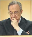  ?? FOTO: EFE ?? Florentino comparece ante los socios