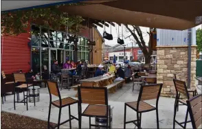  ?? ?? Mike Hess opened a taproom and beer garden in Walnut Creek, his hometown, in 2018.