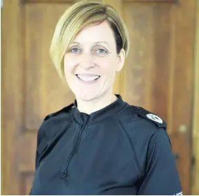  ??  ?? Absolutely committed Angela McLaren, Police Scotland’s Assistant Chief Constable