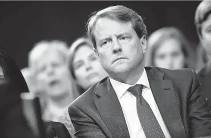  ?? BRENDAN SMIALOWSKI/GETTY-AFP 2018 ?? Former White House counsel Donald McGahn has been issued a subpoena to testify before a House committee.