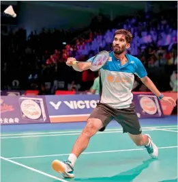  ?? — Twitter ?? Kidambi Srikanth in action in this file picture.