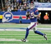  ?? Seth Wenig/Associated Press ?? Quarterbac­k Tommy DeVito and the New York Giants will face off against the Saints on Sunday.