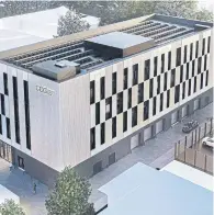  ?? ?? The planned STEM and HE facility at Chichester College