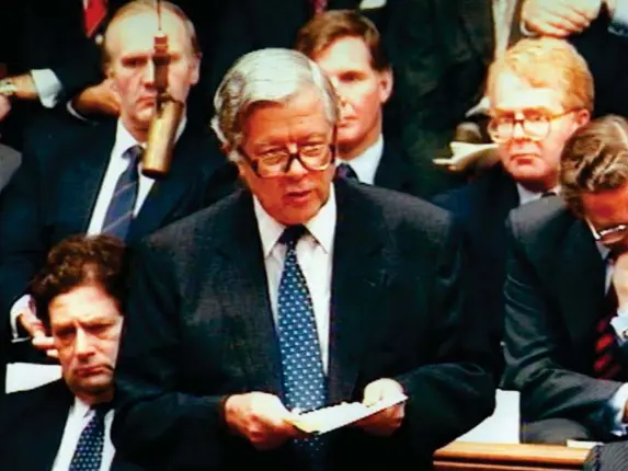  ?? (PA) ?? Sir Geoffrey Howe, who was given the title of deputy PM ‘as a sop’